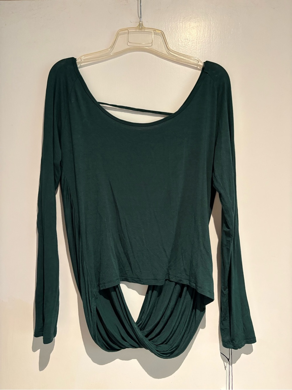 Zyia Active Forest namaste long sleeve tee.